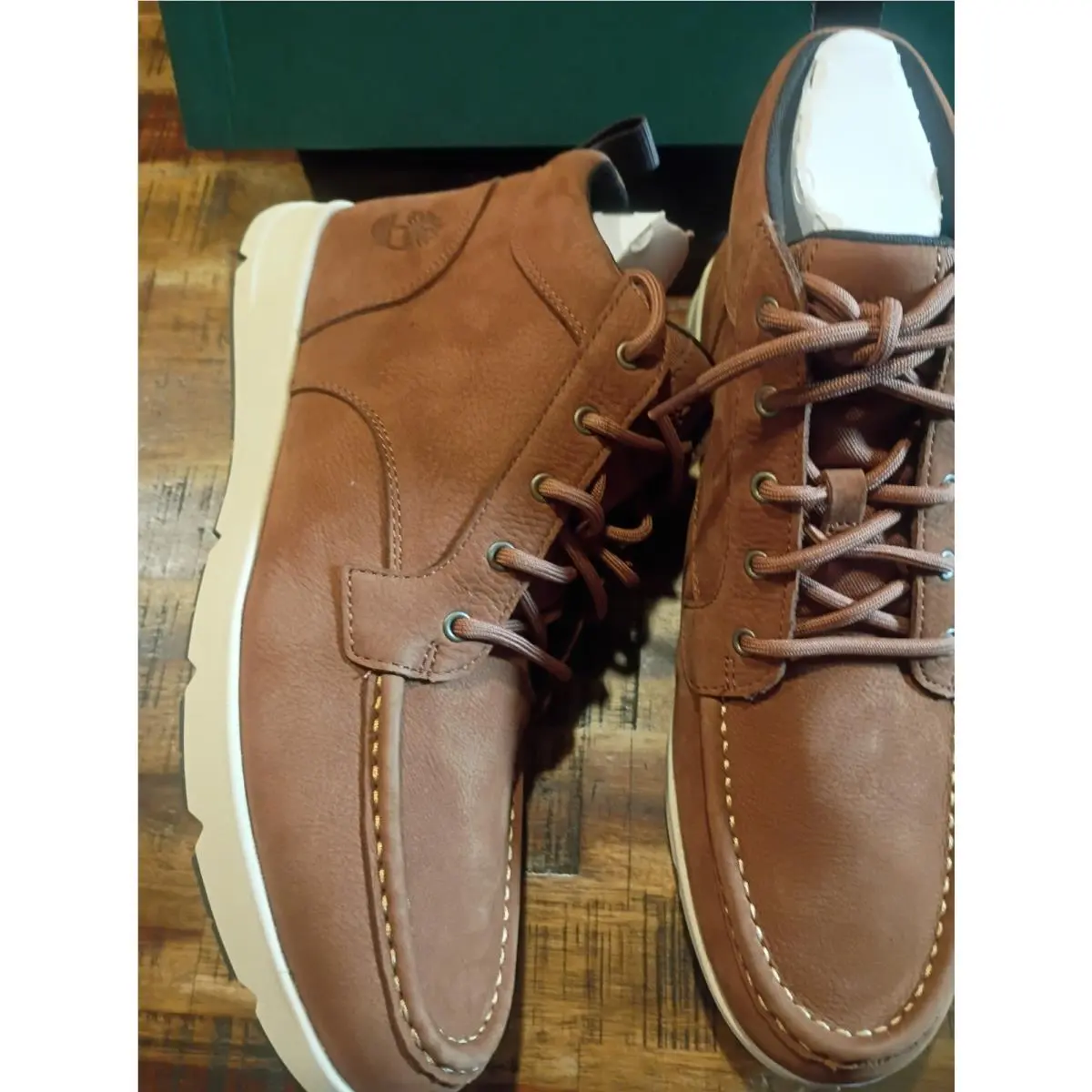 Timberland shoes - Timberland Parker Street Mid Lace Sneaker - medium brown 3