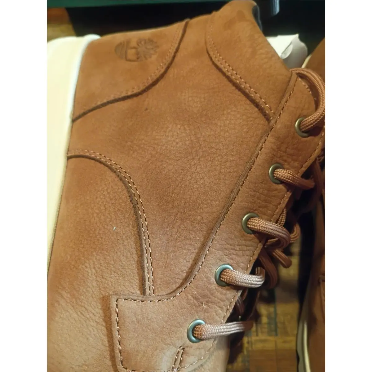 Timberland shoes - Timberland Parker Street Mid Lace Sneaker - medium brown 4