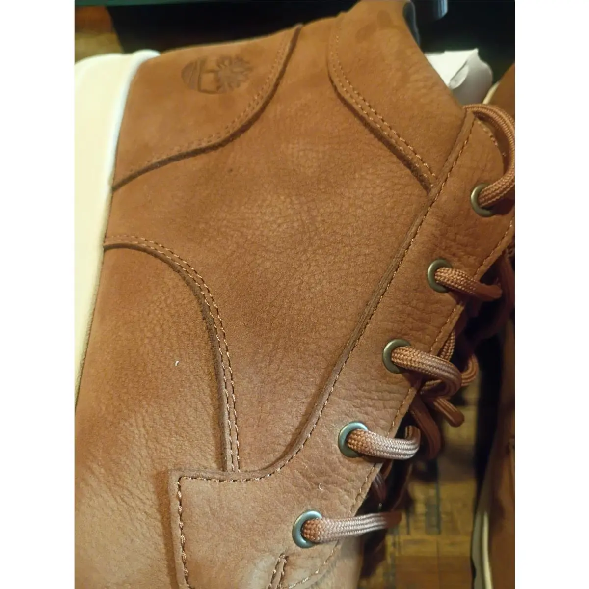 Timberland shoes - Timberland Parker Street Mid Lace Sneaker - medium brown 5