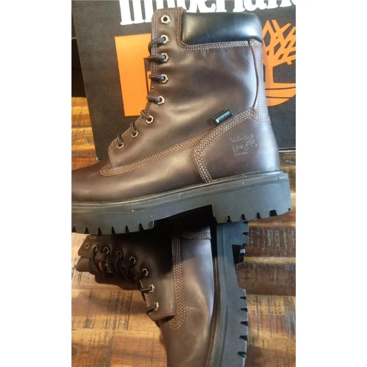 Timberland shoes - Timberland PRO 8IN - PRO - dk brown 0