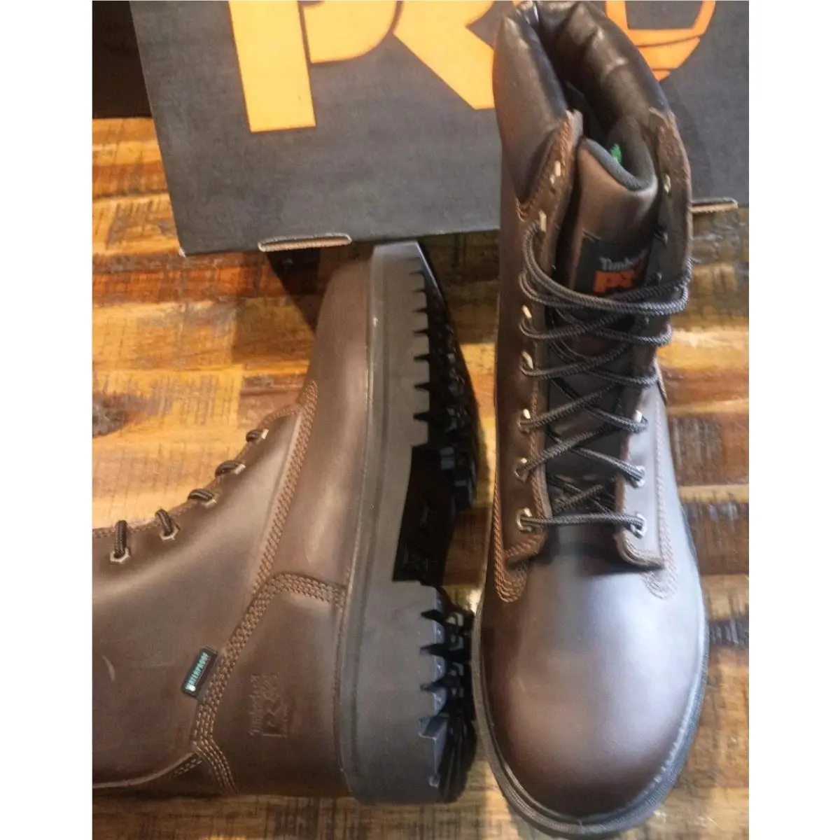 Timberland shoes - Timberland PRO 8IN - PRO - dk brown 6