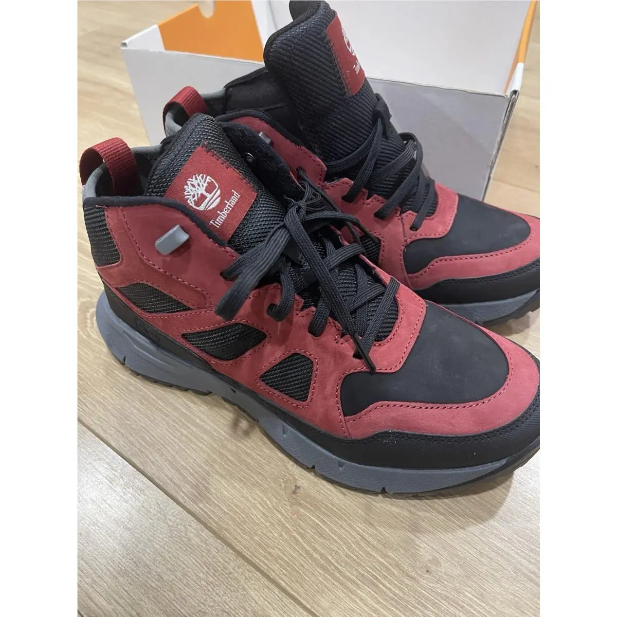 Timberland shoes - TBOA6F5JEKW - TBOA6F5JEKW - Red, Black, Gray 1