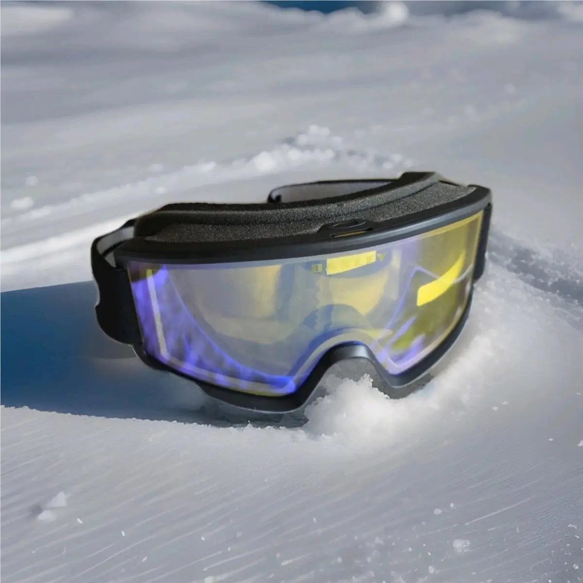 Oakley Target Line S Goggles Black with Hi Yellow Iridium