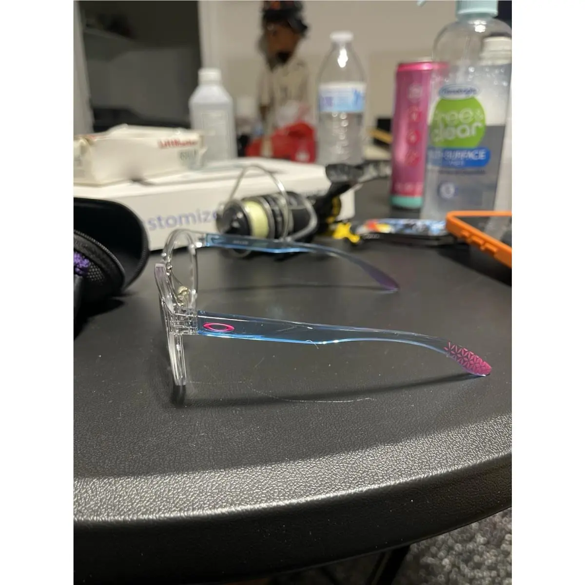 Youth Fit Eyeglasses Aglow Glasses Oy8027D-0351 Clear Blue Pink by Oakley