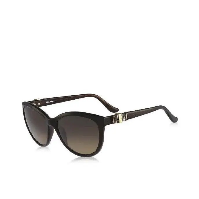 Ferragamo SF760S 210 Brown Sunglasses 57mm Women`s by Salvatore Ferragamo