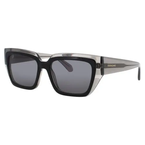SF2002S-024 Sunglasses Sun Glasses 024 Transparent by Salvatore Ferragamo
