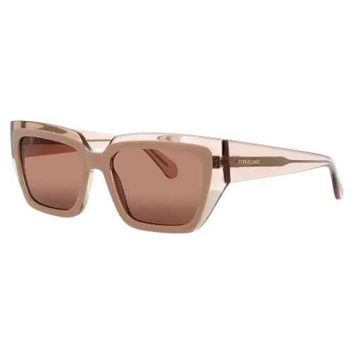 SF2002S-265 Sunglasses Sun Glasses 265 Transparent by Salvatore Ferragamo