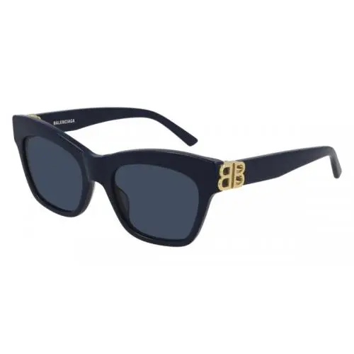 Unisex Cat Eye Sunglasses BB0132S Blue or Brown by Balenciaga