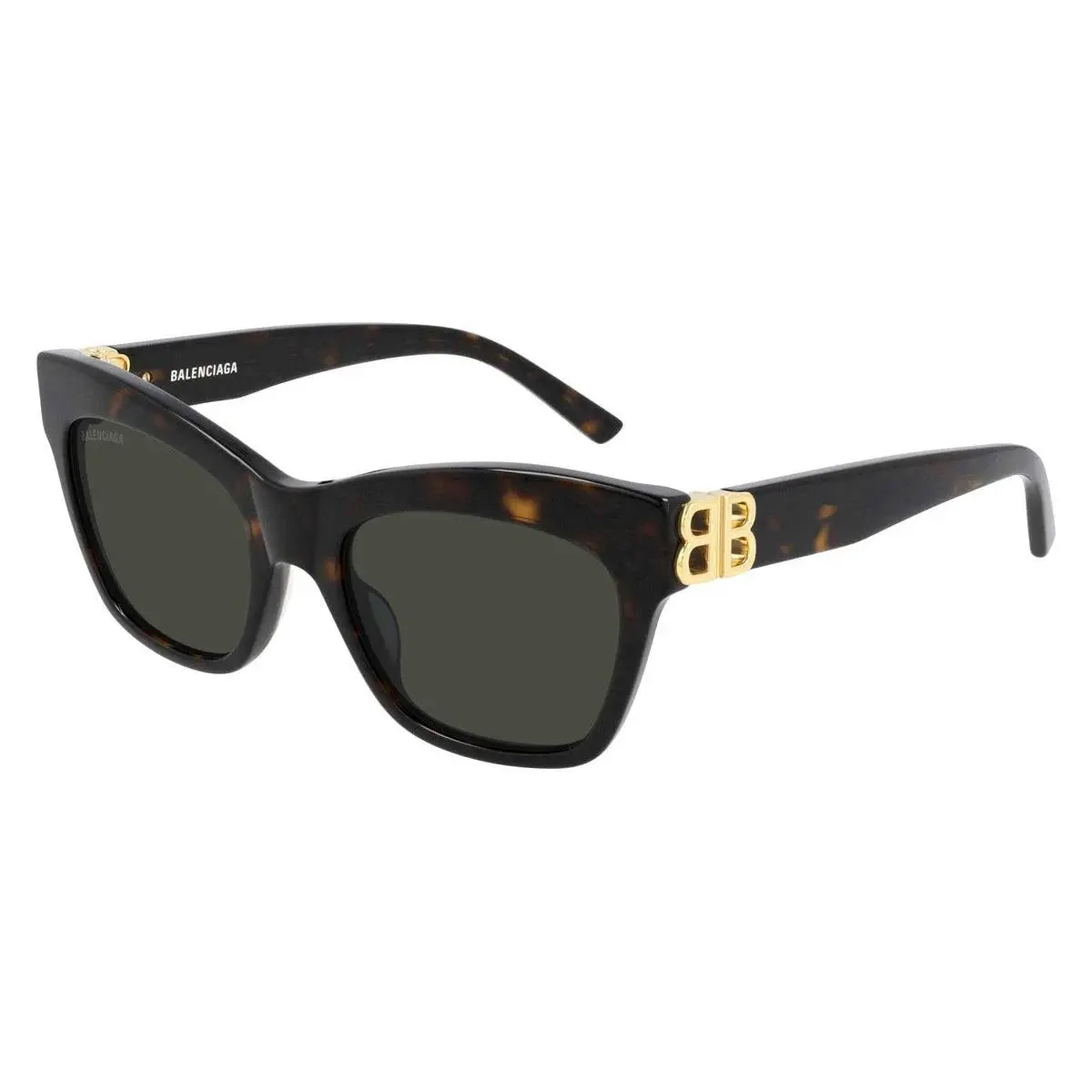 Unisex Cat Eye Sunglasses BB0132S Blue or Brown Havana by Balenciaga