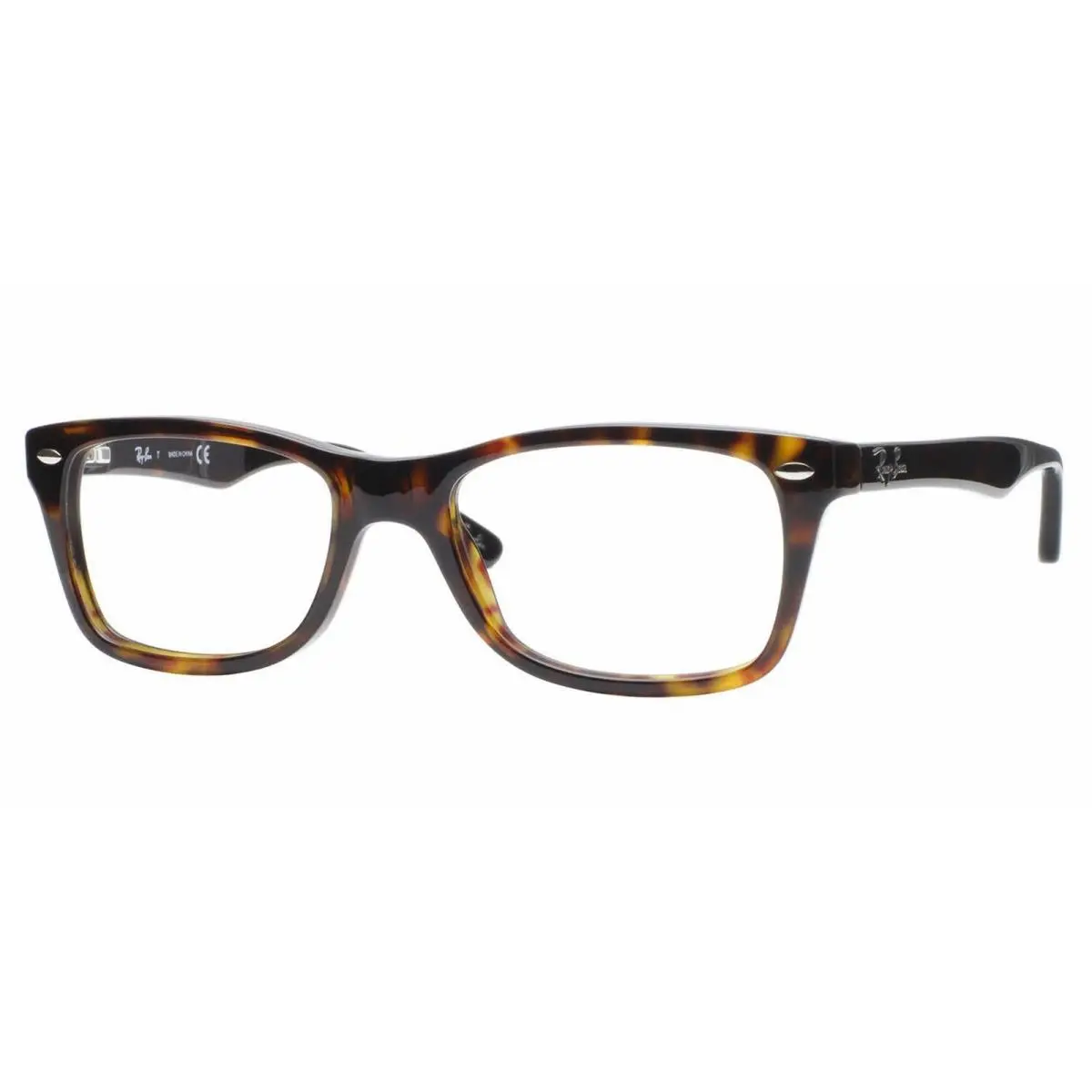 Ray-ban - Womens Acetate Optical Frames in Dark Havana Eyeglasses by Ray-Ban