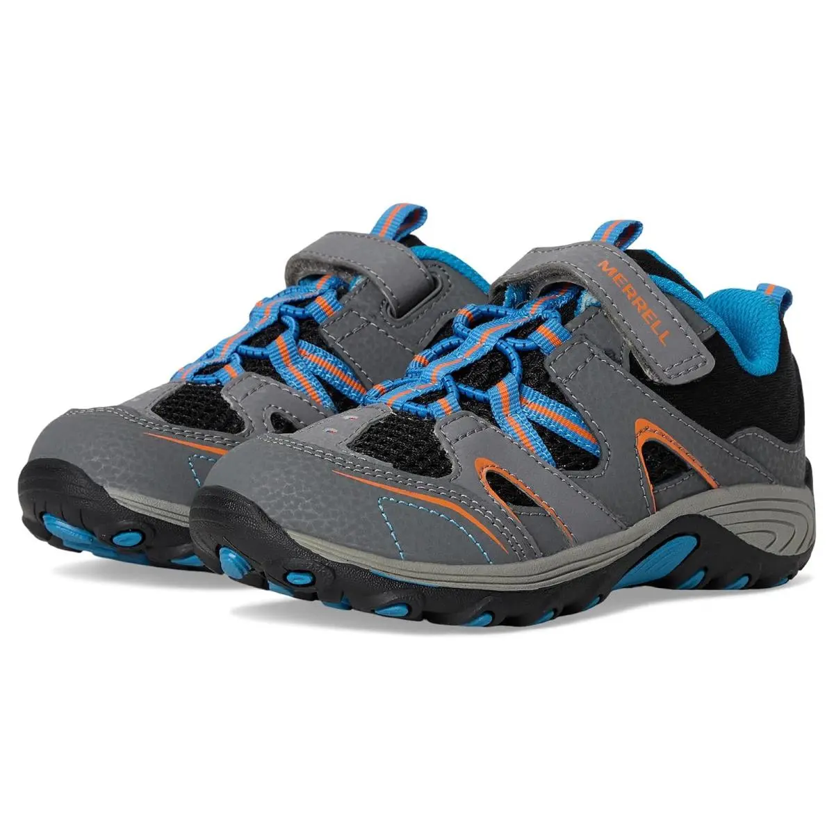 Boys` Hiking  Kids Trail Chaser Toddler Grey/Black by Merrell