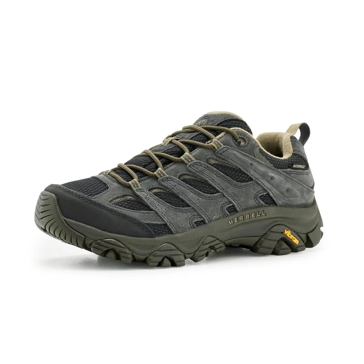 Men`s Hiking  Moab 3 Waterproof Black/Beluga by Merrell