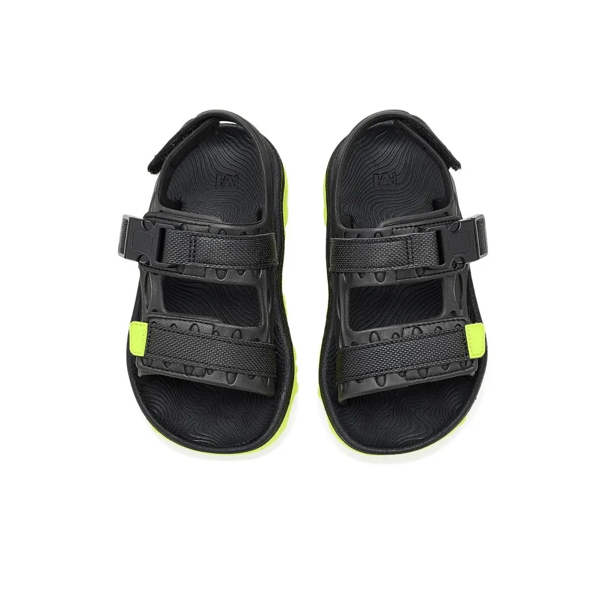 Merrell shoes - Black/Lime 7