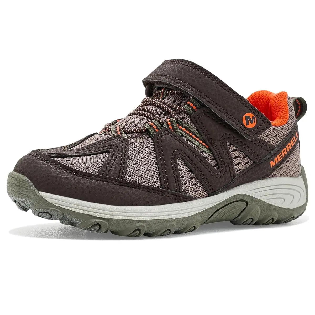 Unisex Kids Hiking  Kids Ridge Trek Little Kid/big Kid Brown/Olive by Merrell