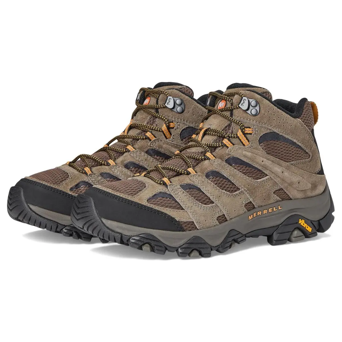 Men`s Hiking  Moab 3 Mid Walnut by Merrell