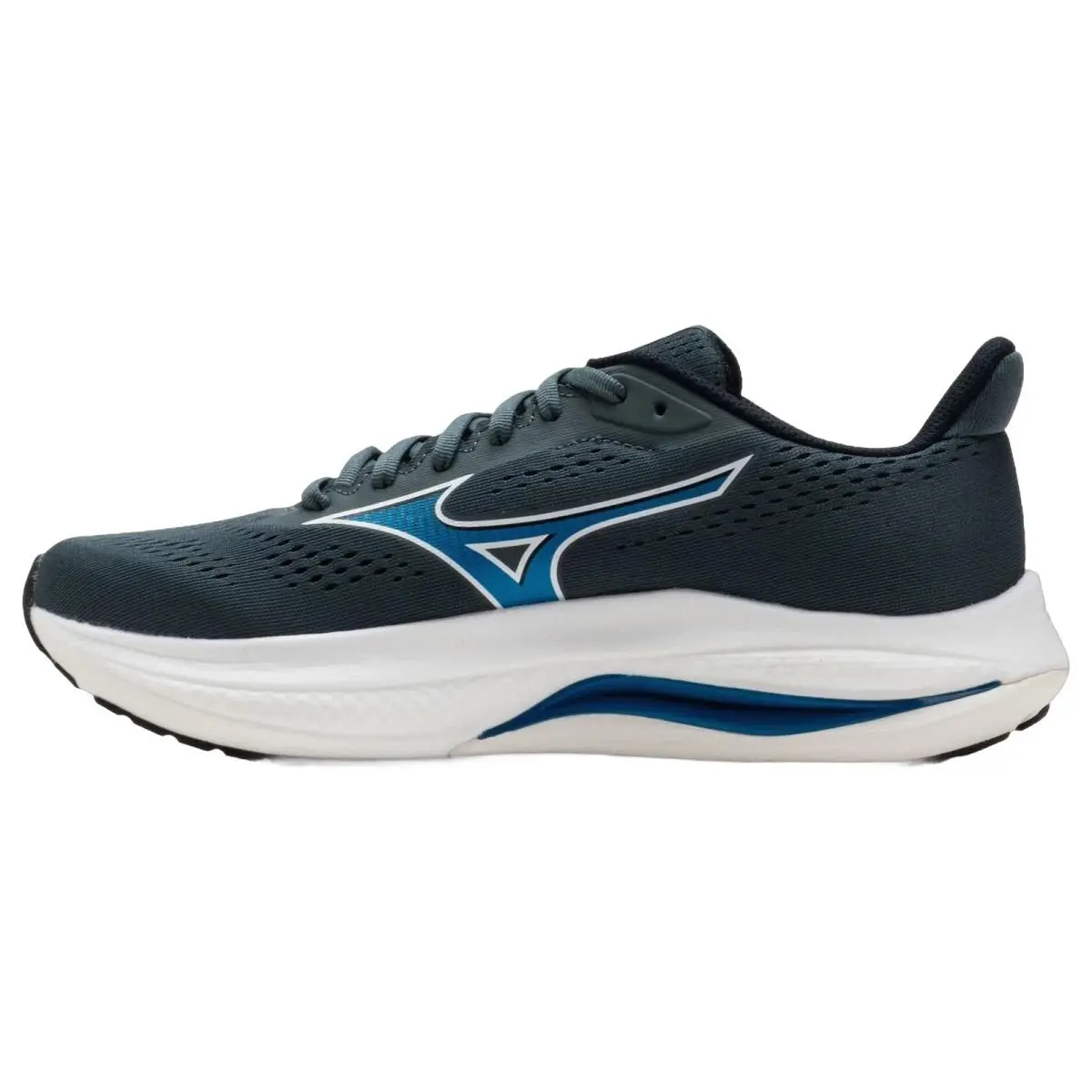 Mizuno shoes - Mizuno Wave Inspire 22 Wide - 4115578MBJ - Dark Slate/Bl Jewel 7