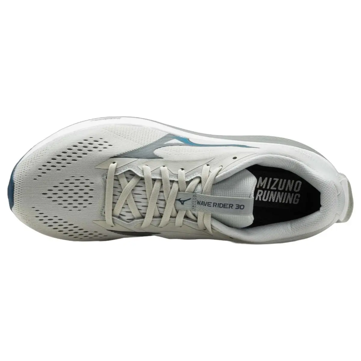 Mizuno shoes - Mizuno Wave Rider 30 - Wave Rider - 4116218M9Y - Foggy Dew/Dark Slate 1