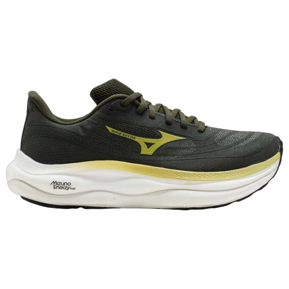 Mizuno shoes - Mizuno Wave Sky 9 - Wave Sky - 4115334G8V - Forest Night/Beechnut 6