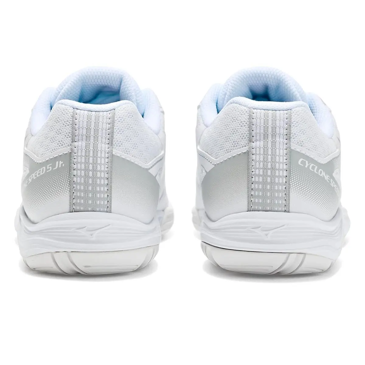 Mizuno shoes - White/Harbor Mist 5