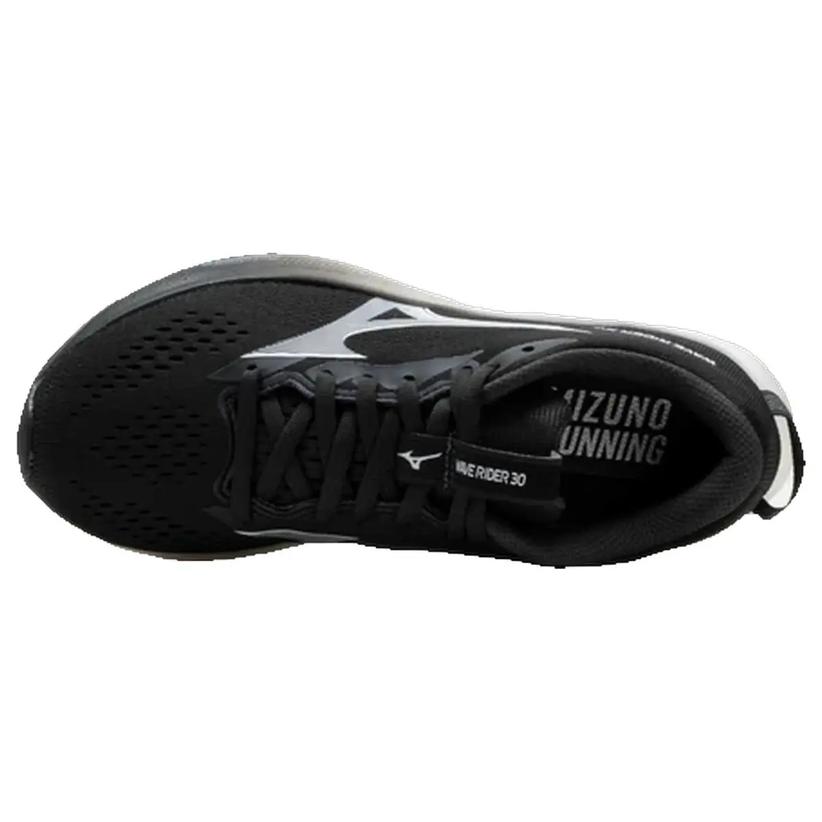 Mizuno shoes - Mizuno Wave Rider 30 - Wave Rider - 411623BS00 - Black Sand/White 1