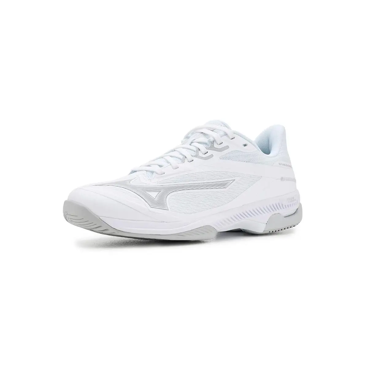 Women`s Sneakers Athletic Shoes  Wave Exceed Court AC White/Ultimate Grey by Mizuno