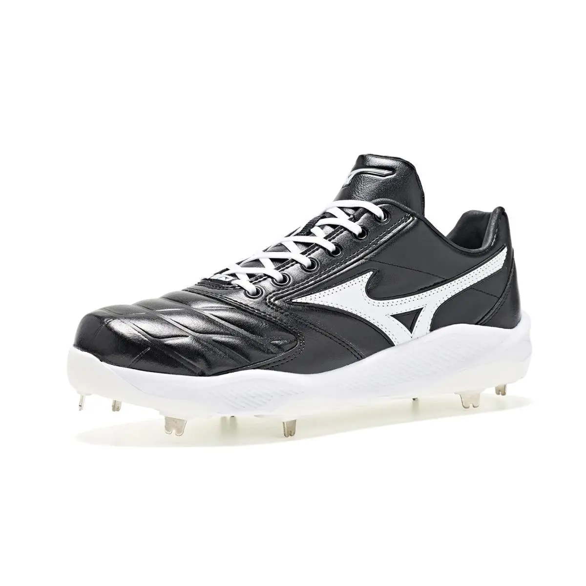 Men`s Sneakers Athletic Shoes  Pro Select Metal Black/White by Mizuno