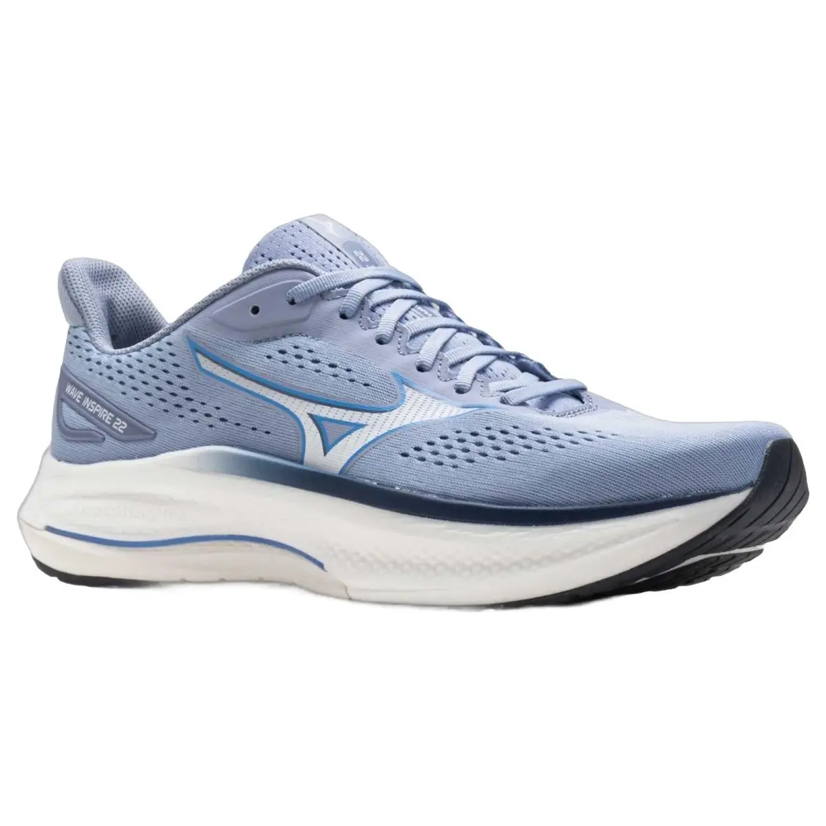 Mizuno shoes - Mizuno Wave Inspire 22 - Wave Inspire - 4115575M00 - Eventide/White 3