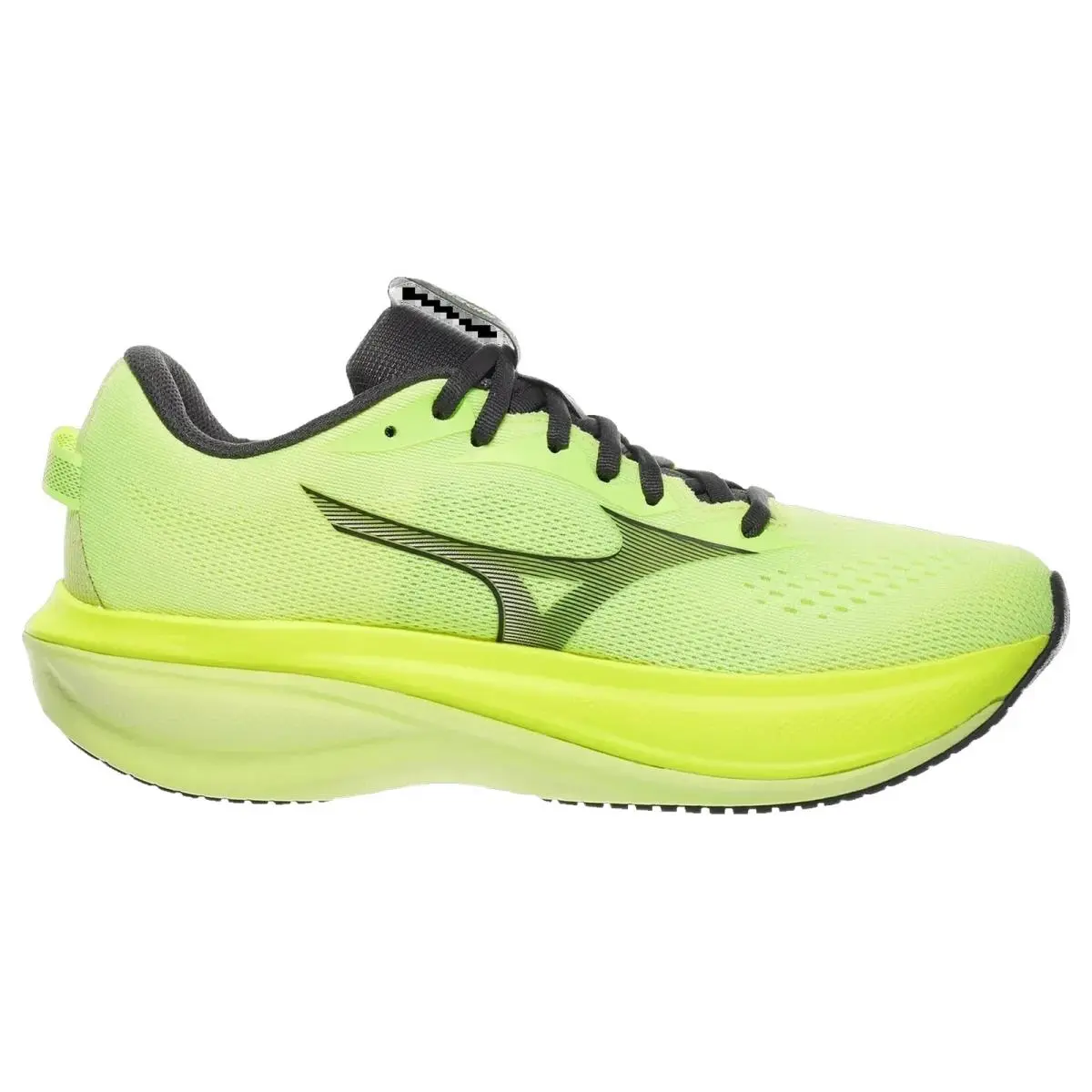 Mizuno shoes - Mizuno Wave Rider 30 - Wave Rider - 4116214H9H - Lime Pulp/Black Oyster 1