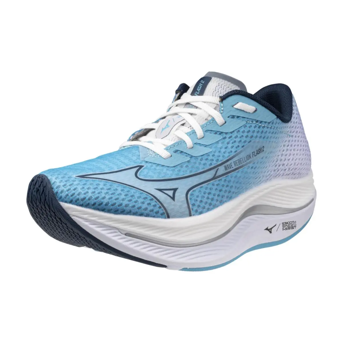 Mizuno shoes - Mizuno Wave Rebellion Flash 2 J1GD243571 - J1GD243571 - Blue 3