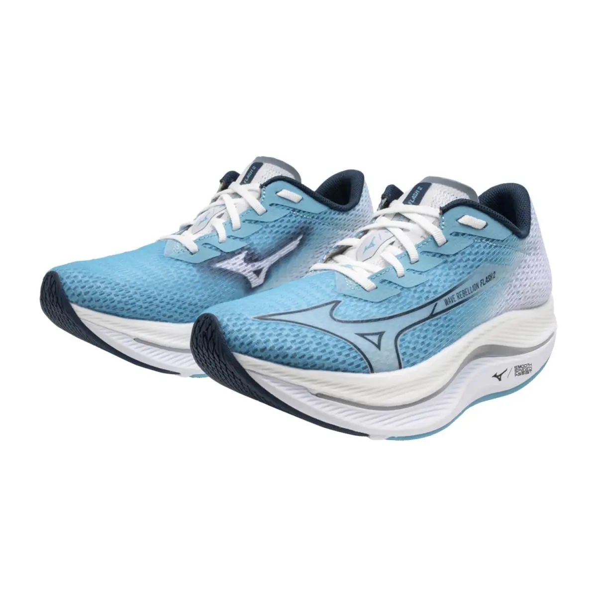 Mizuno shoes - Mizuno Wave Rebellion Flash 2 J1GD243571 - J1GD243571 - Blue 5