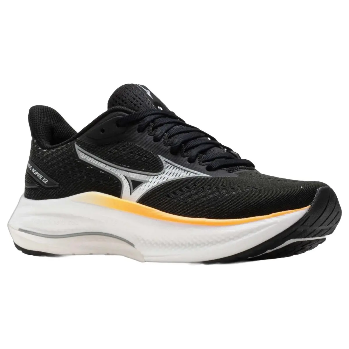 Mizuno shoes - Mizuno Wave Inspire 22 - Wave Inspire - 4115589000 - Black/White 3