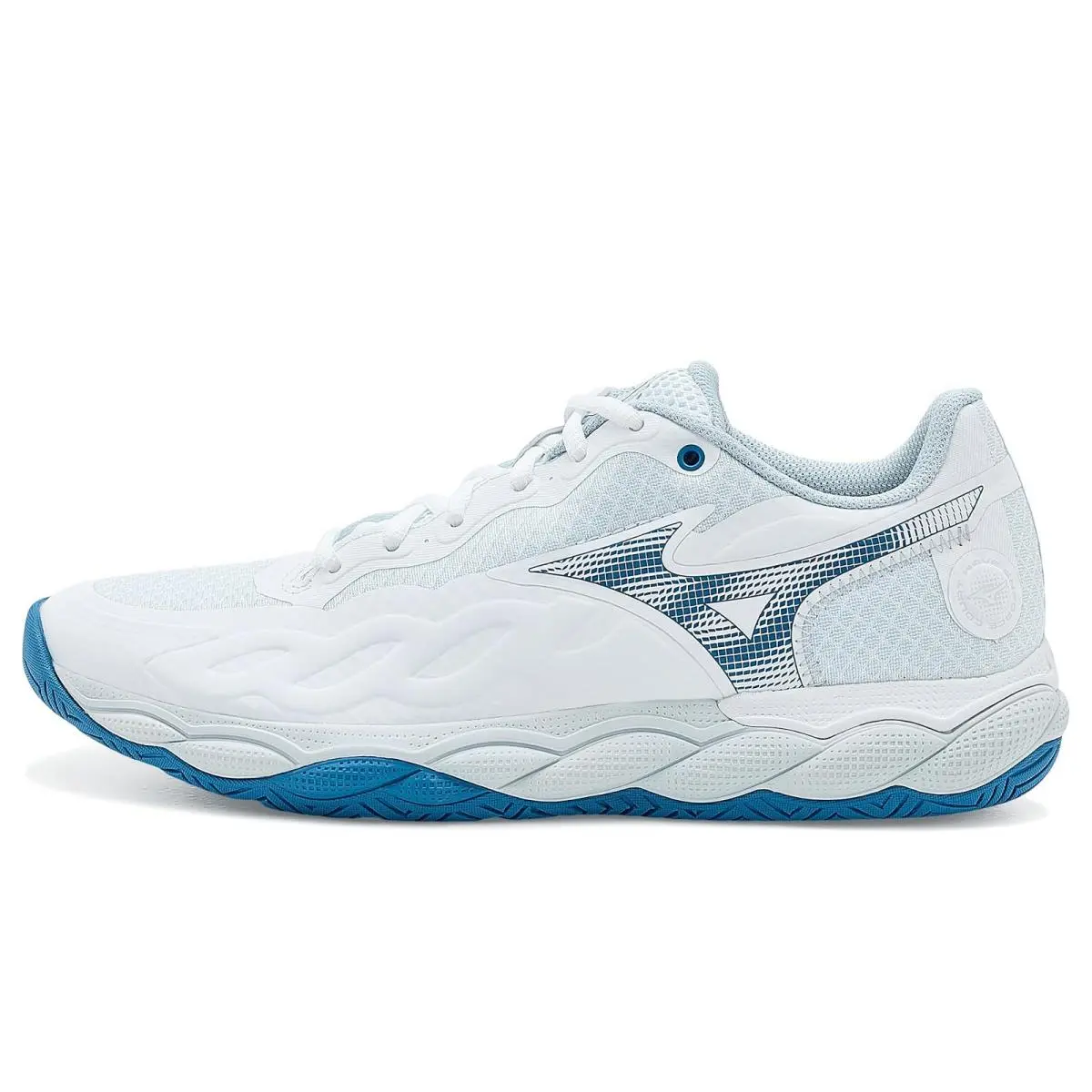 Mizuno shoes - White/Parisian Blue 9