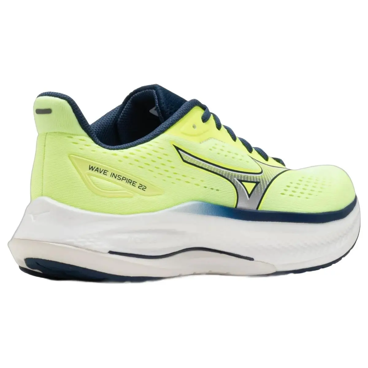 Mizuno shoes - Mizuno Wave Inspire 22 - Wave Inspire - 4115574H00 - Lime Pulp/White 11
