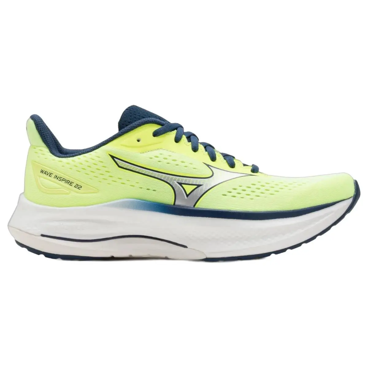 Mizuno shoes - Mizuno Wave Inspire 22 - Wave Inspire - 4115574H00 - Lime Pulp/White 6