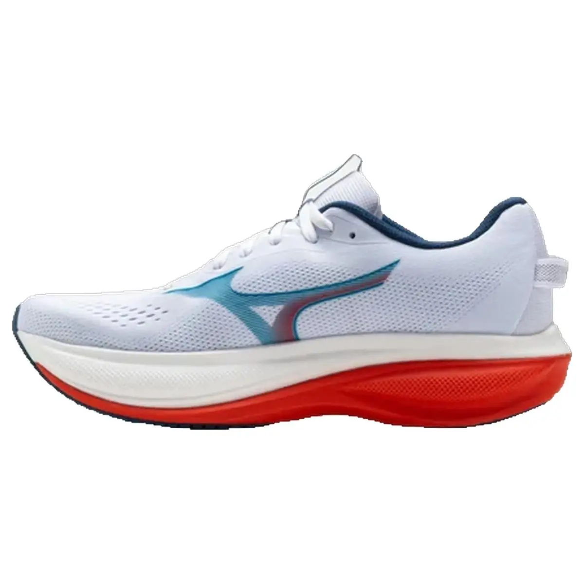 Mizuno shoes - Mizuno Wave Rider 30 - Wave Rider - 41162100BJ - White/Blue Jewel 7