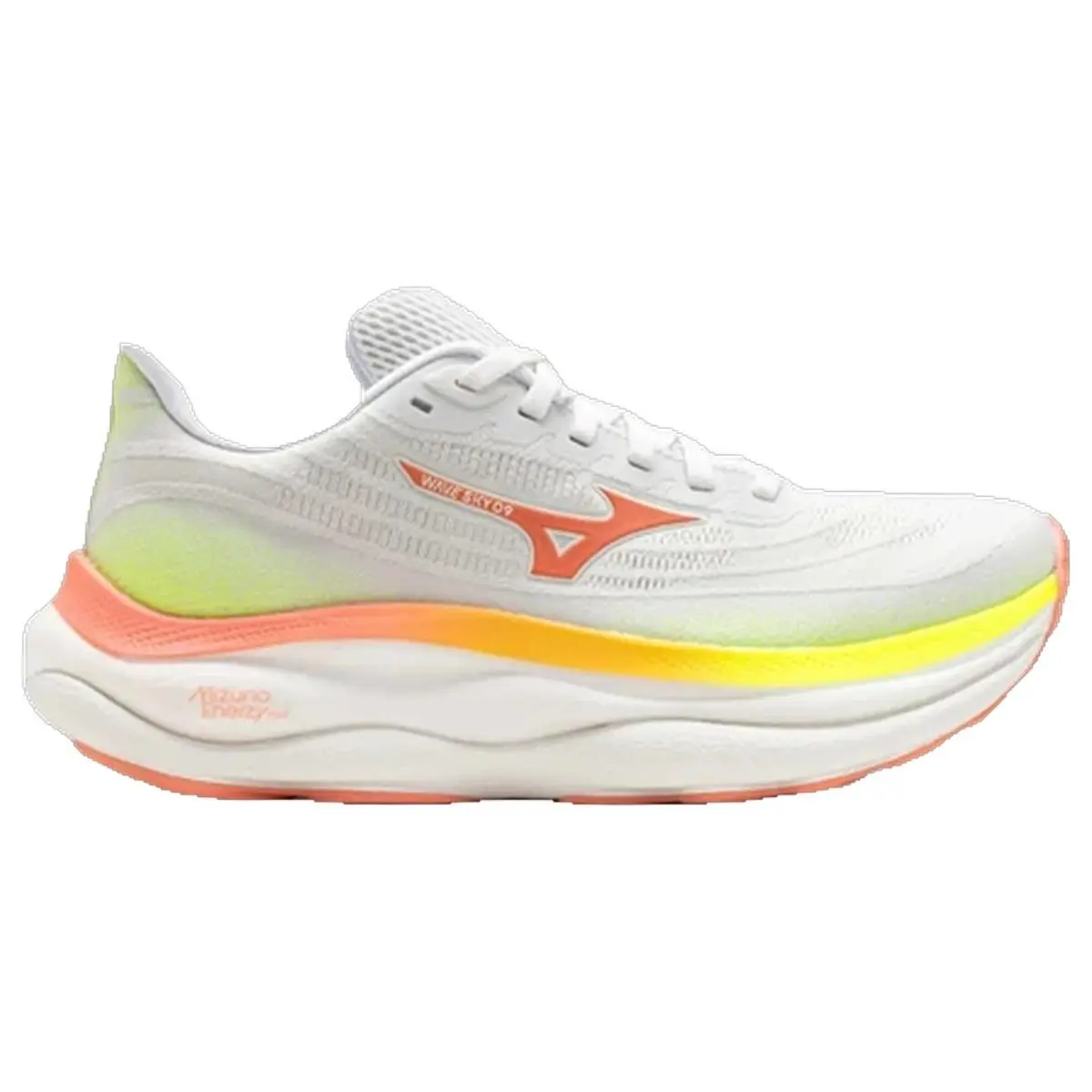 Mizuno shoes - Mizuno Wave Sky 9 - Wave Sky - 411532002N - GF White/Desert Flower 6