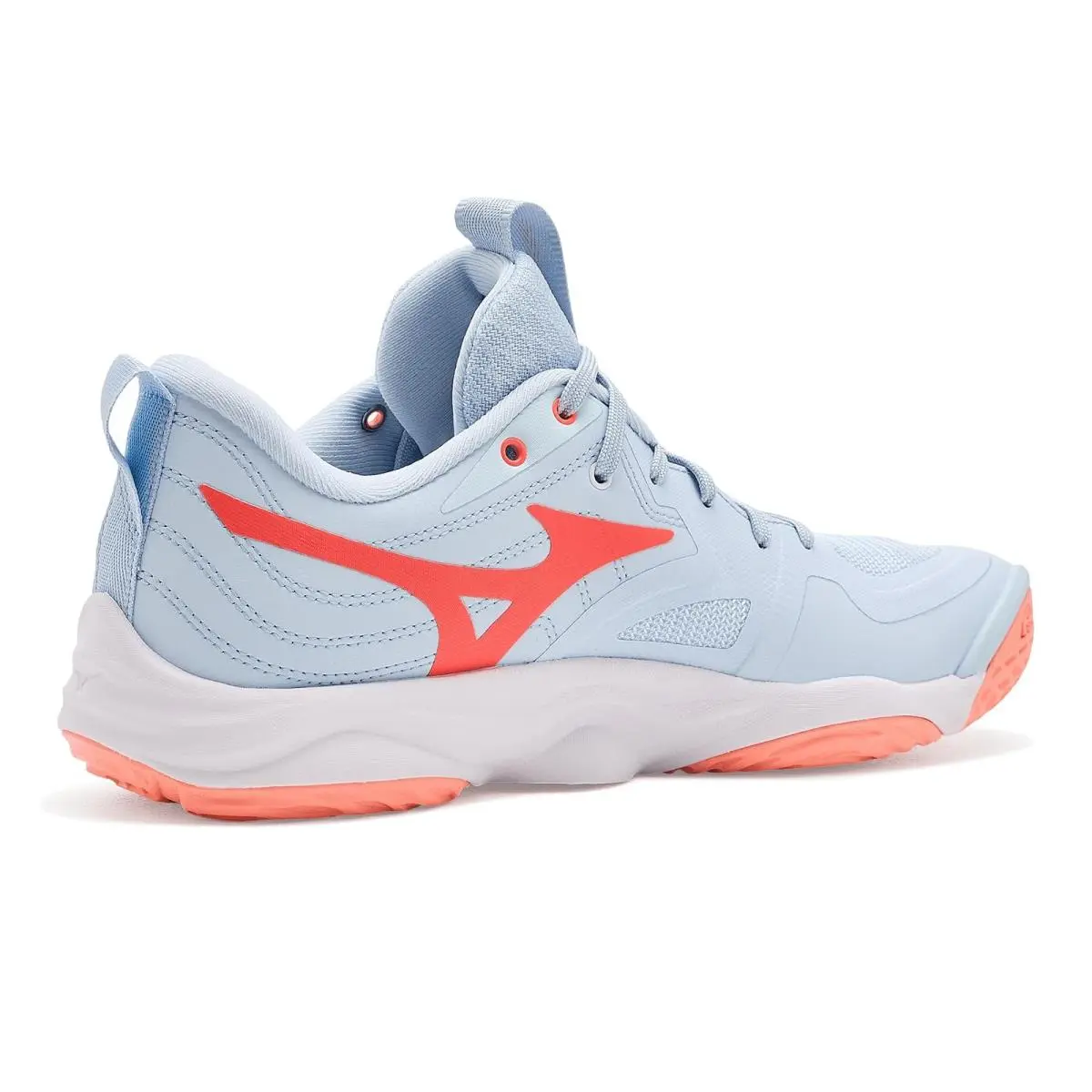 Mizuno shoes - Blue Finch/Lava Orange 8