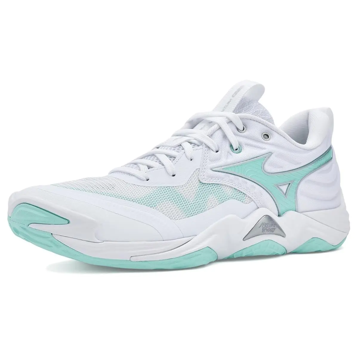 Mizuno shoes - Blue Finch/Lava Orange 34