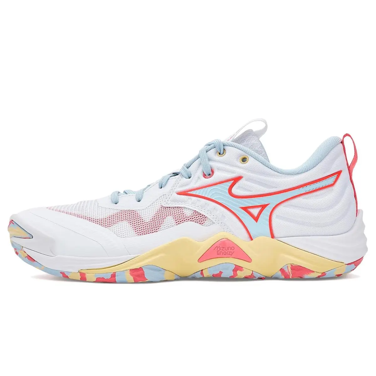 Mizuno shoes - Blue Finch/Lava Orange 44