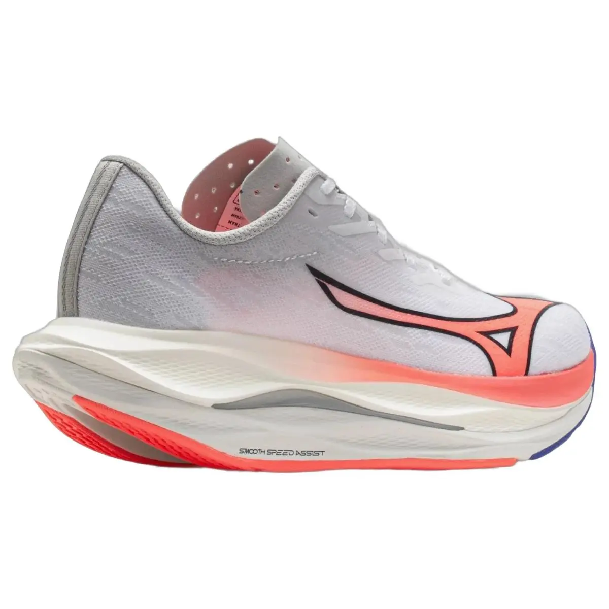 Mizuno shoes - Mizuno Wave Rebellion Flash 3 - 4115250019 - White/Coral 11