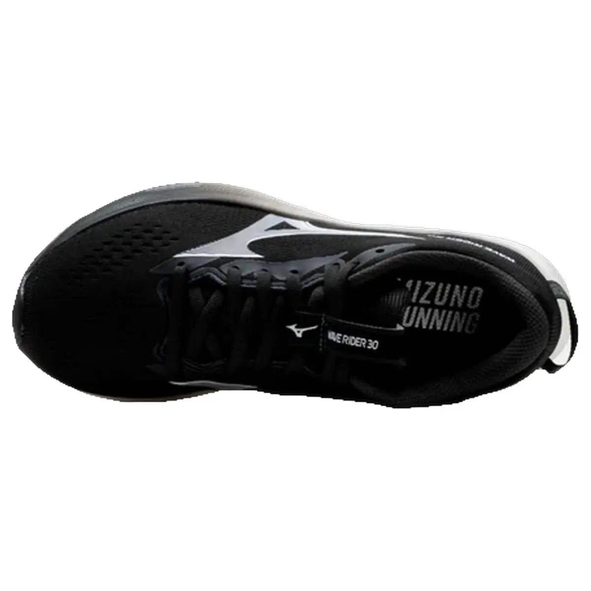 Mizuno shoes - Mizuno Wave Rider 30 Wide - 4116219000 - Black/White 1