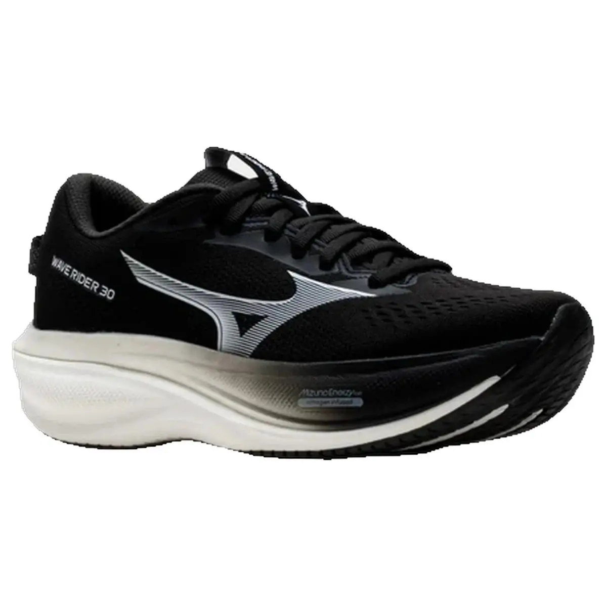 Mizuno shoes - Mizuno Wave Rider 30 Wide - 4116219000 - Black/White 3