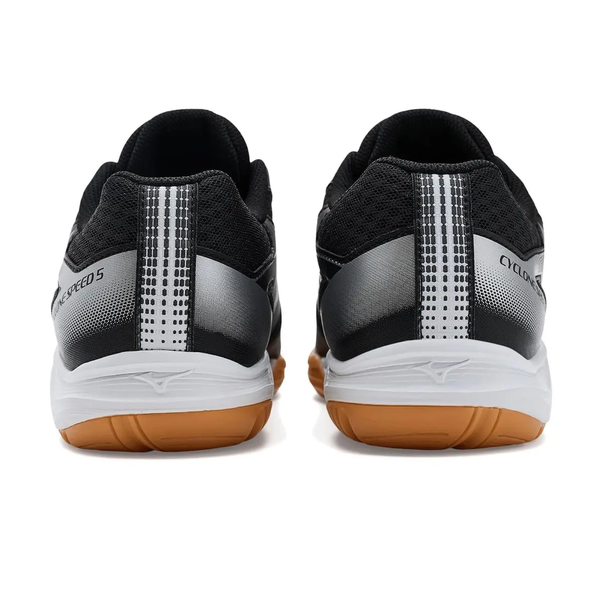 Mizuno shoes - Black-Silver 5