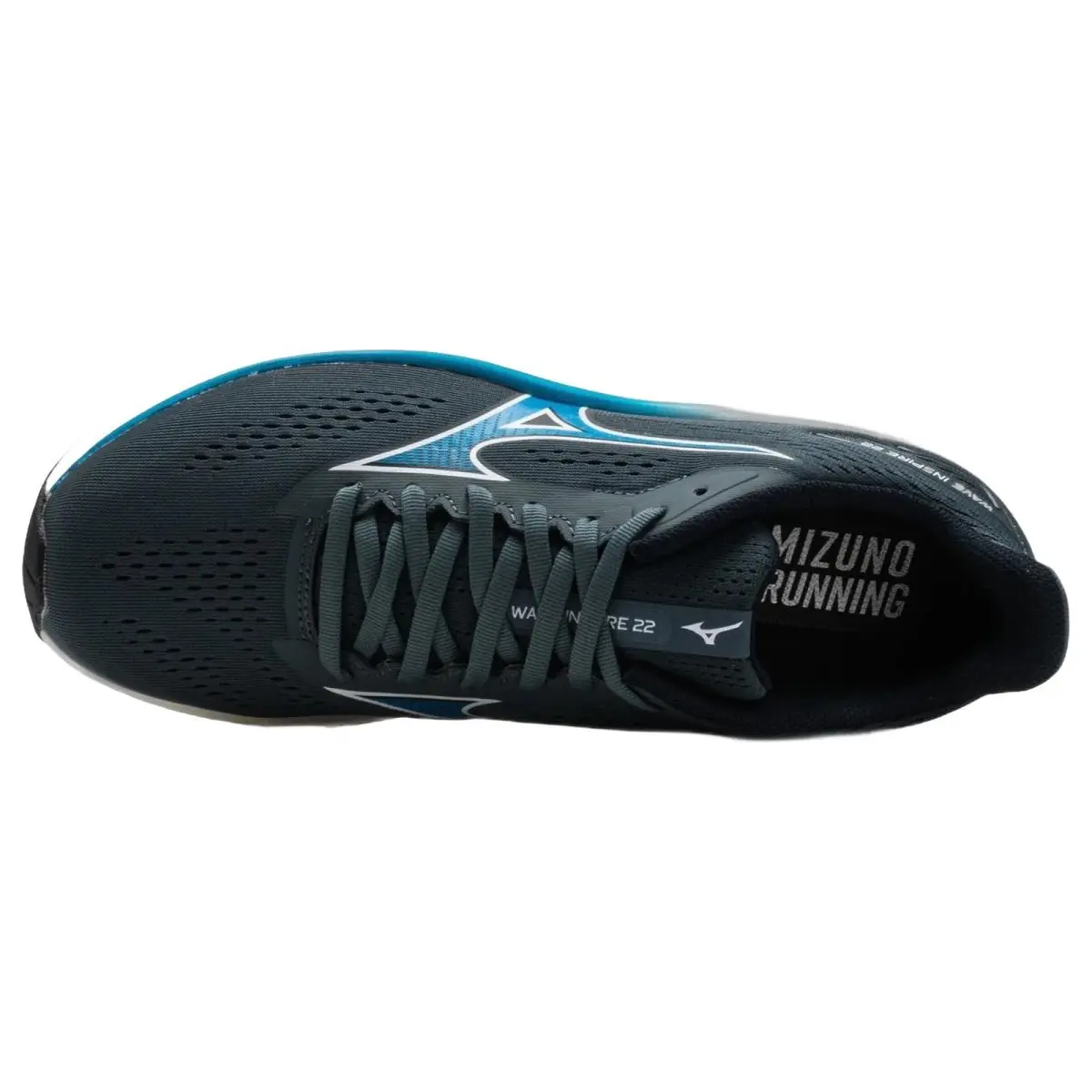 Mizuno shoes - Mizuno Wave Inspire 22 - Wave Inspire - 4115578MBJ - Dark Slate/Blue Jewel 8