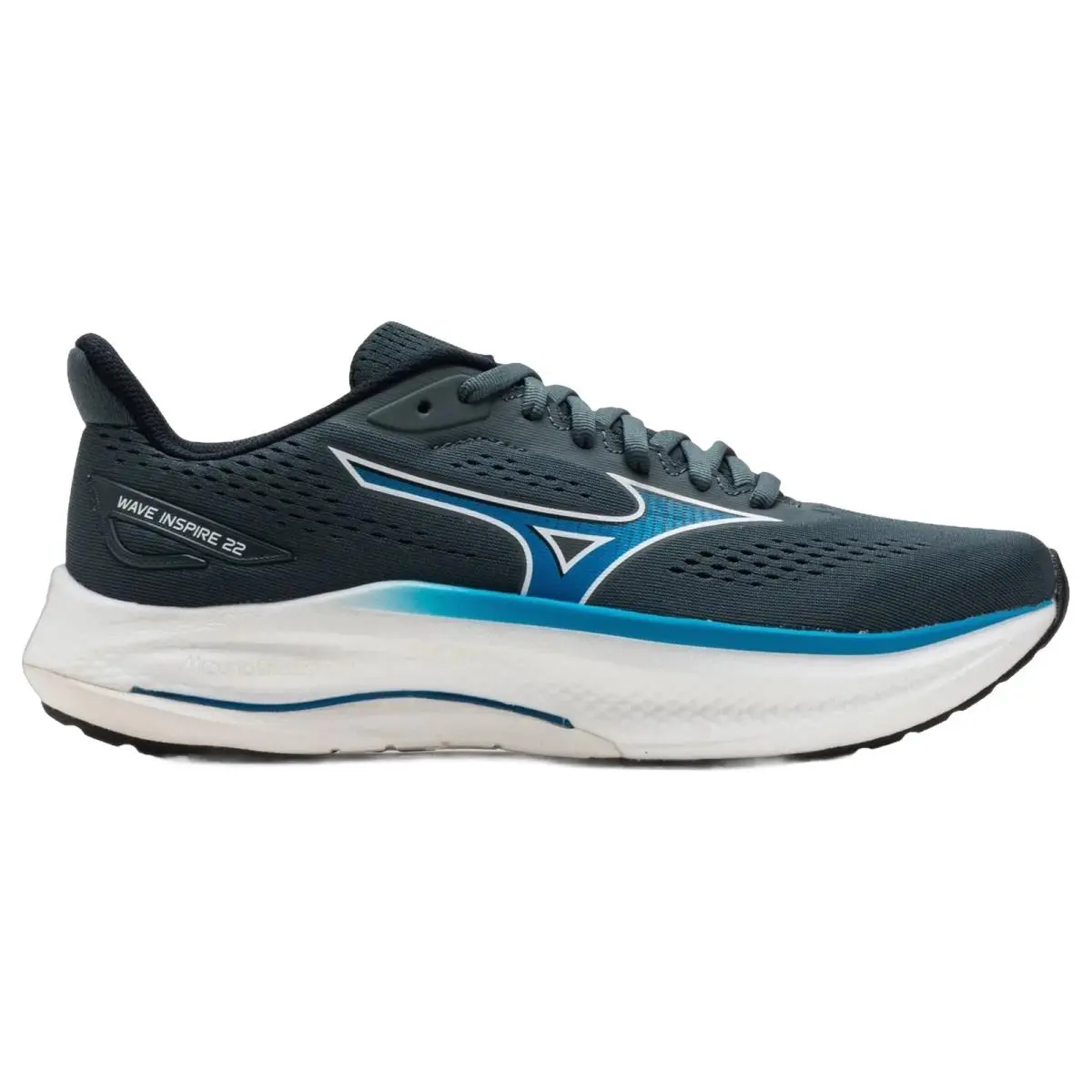 Mizuno shoes - Mizuno Wave Inspire 22 - Wave Inspire - 4115578MBJ - Dark Slate/Blue Jewel 6