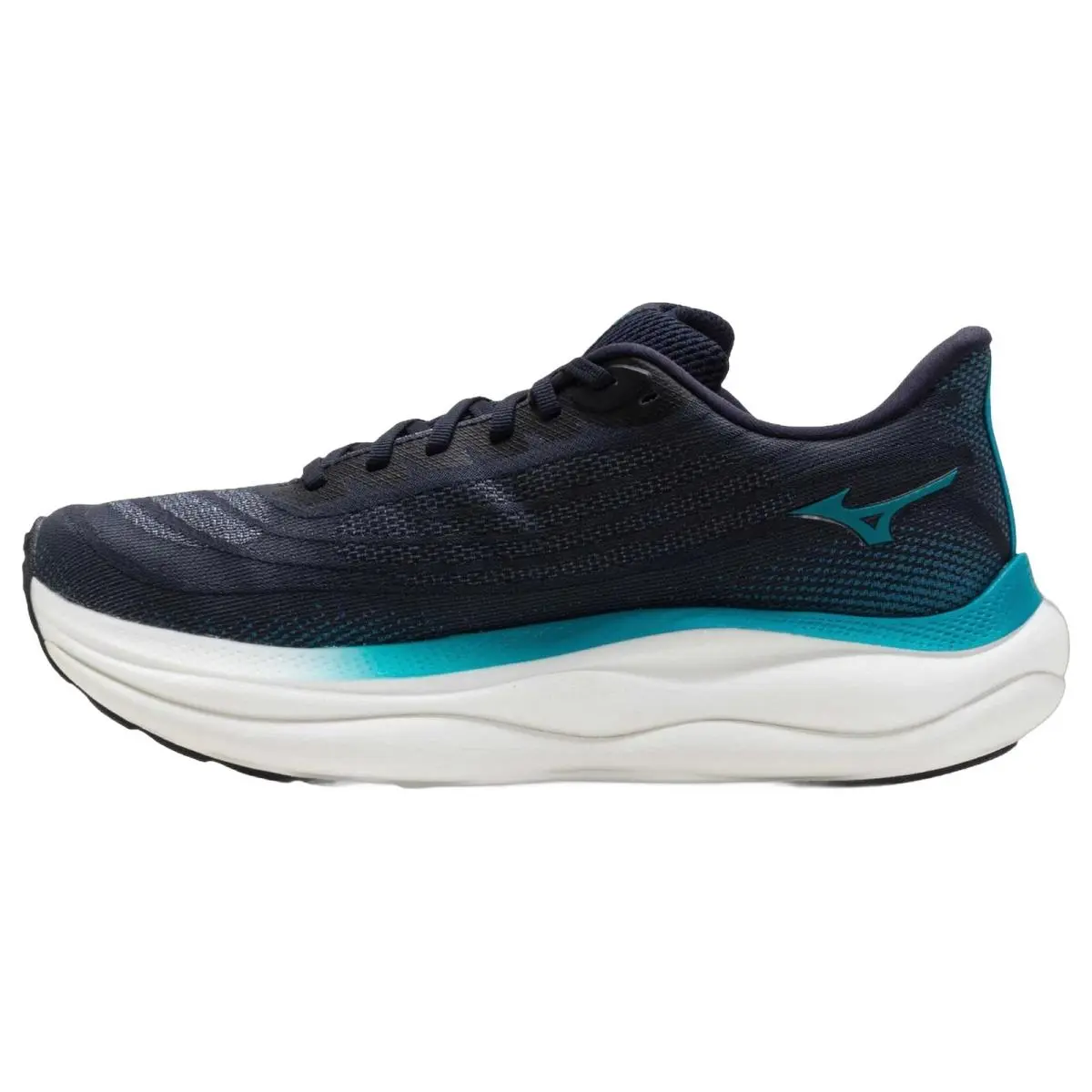 Mizuno shoes - Mizuno Wave Sky 9 - Wave Sky - 4115335S2Y - Baritone Blue/Citrus 0