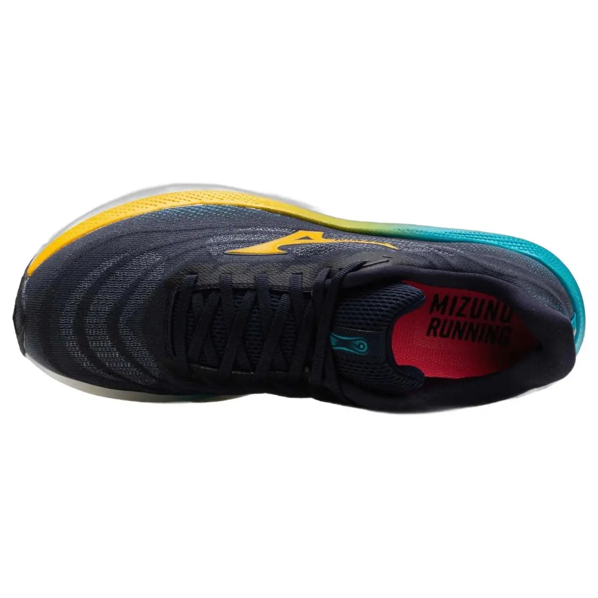 Mizuno shoes - Mizuno Wave Sky 9 - Wave Sky - 4115335S2Y - Baritone Blue/Citrus 8