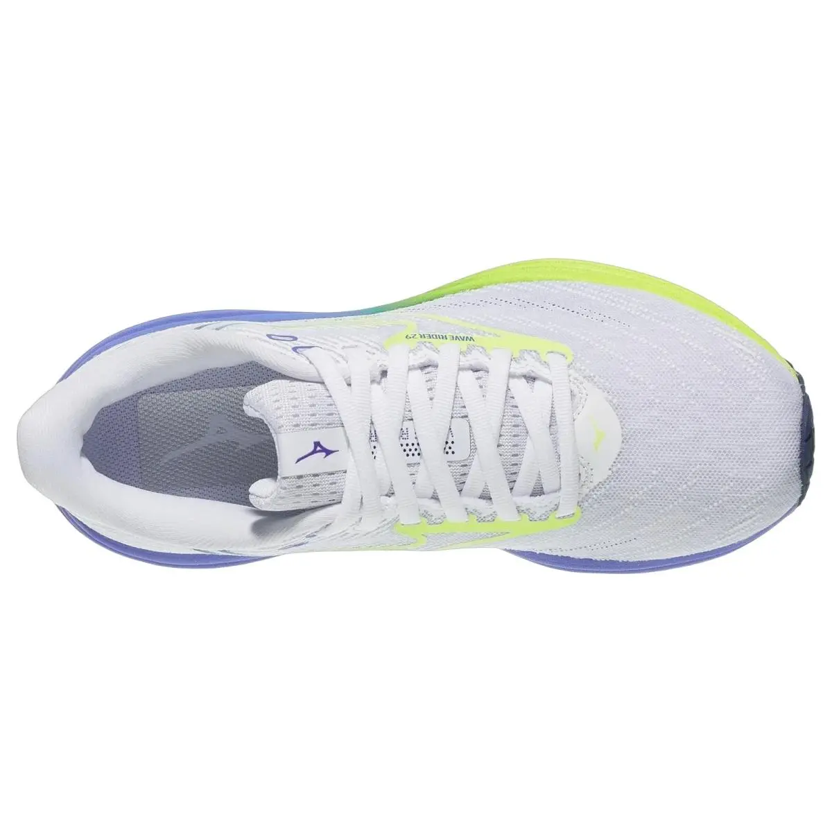 Mizuno shoes - Mizuno Wave Rider 29 - Wave Rider - 411536003F - White/Yellow 8