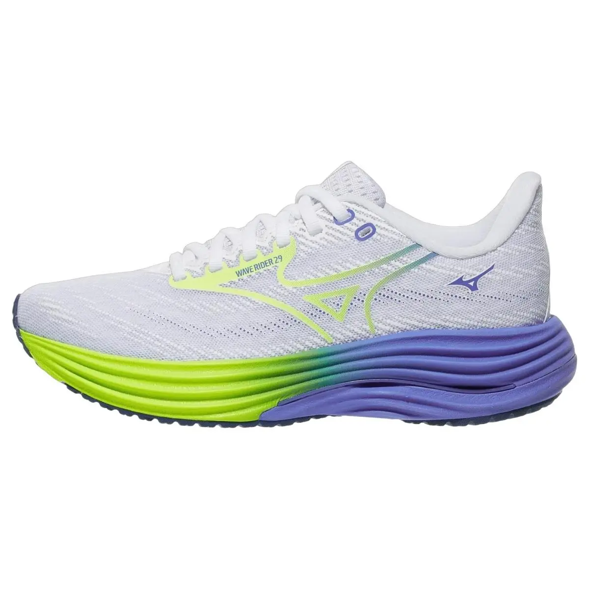 Mizuno shoes - Mizuno Wave Rider 29 - Wave Rider - 411536003F - White/Yellow 5
