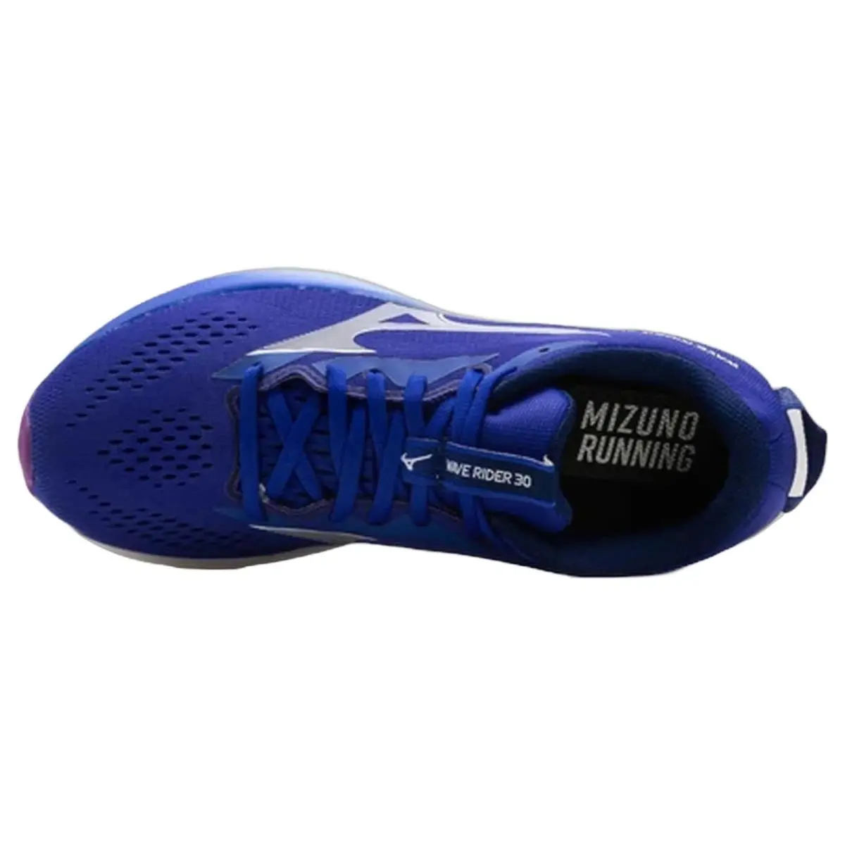 Mizuno shoes - Mizuno Wave Rider 30 - Wave Rider - 4116235200 - Royal Blue/White 1